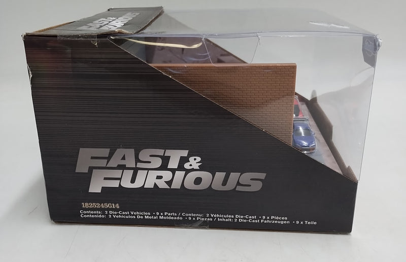 The Fast and the Furious Han's Garage Nano Scene Toy Vehicle Playset SEE DETAILS