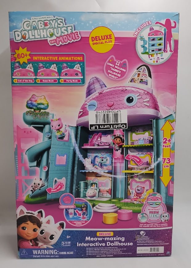 Gabby's Dollhouse: The Movie, Meow-Mazing Interactive Dollhouse SEE DETAILS (LOCAL PICKUP ONLY)