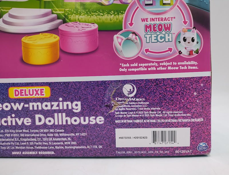 Gabby's Dollhouse: The Movie, Meow-Mazing Interactive Dollhouse SEE DETAILS (LOCAL PICKUP ONLY)