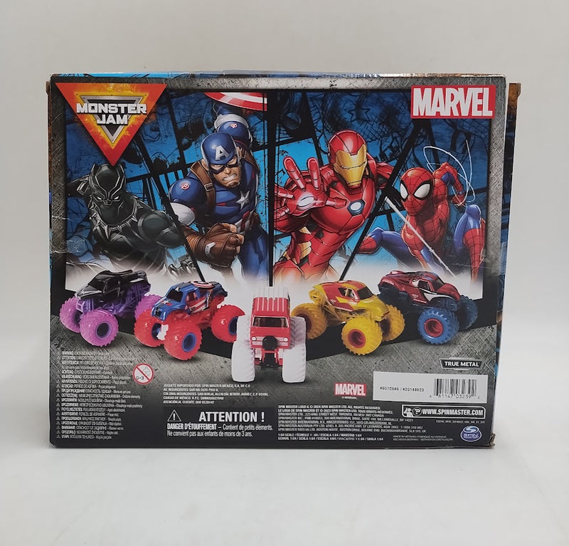 Monster Jam Marvel Heroes 5-Pack SEE DETAILS