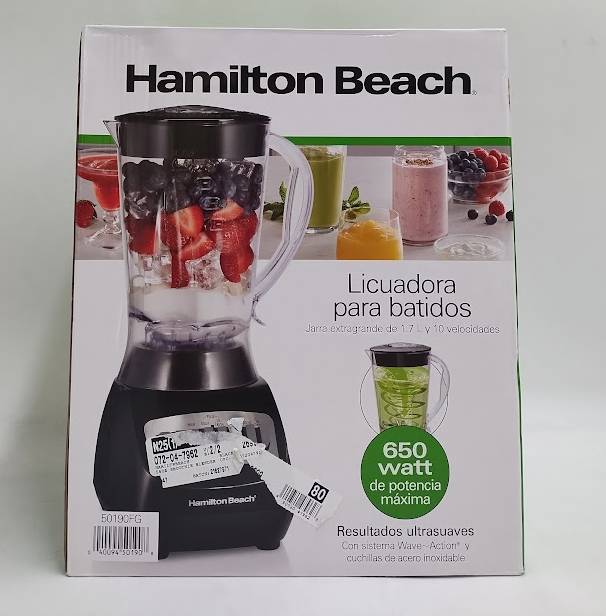 Hamilton Beach Smoothie Blender 56oz 10 Speed Black 50190J SEE DETAILS
