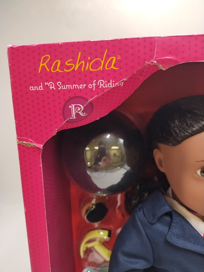 Our Generation Rashida with Book & Outfit Posable Horseback Riding Doll SEE DETAILS