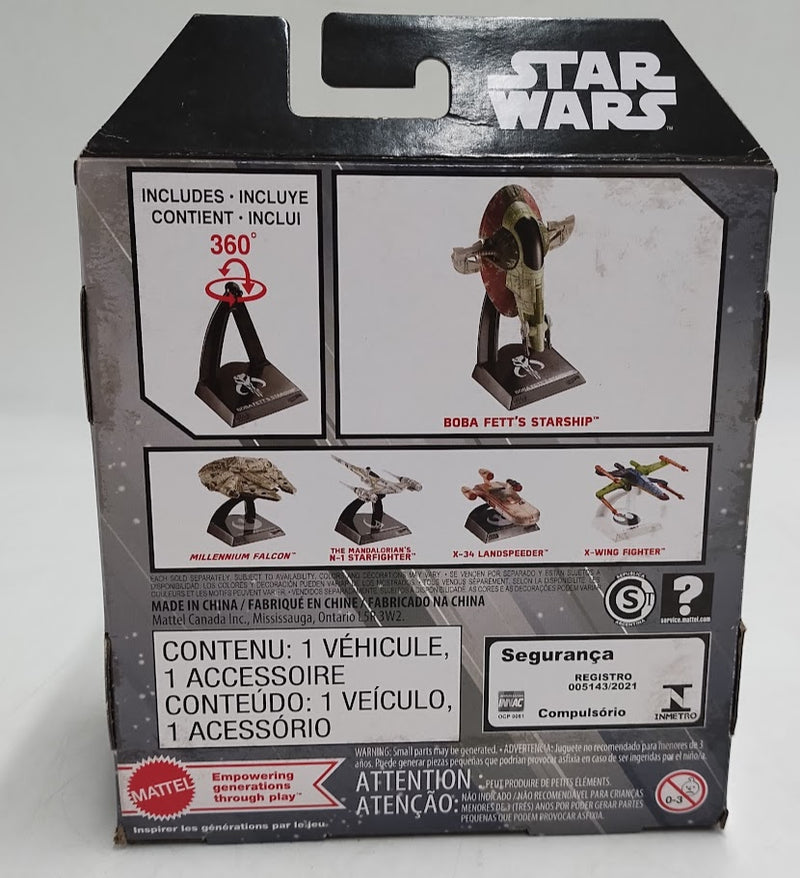 Hot Wheels Starships Select Boba Fett’s Starship HHR14
