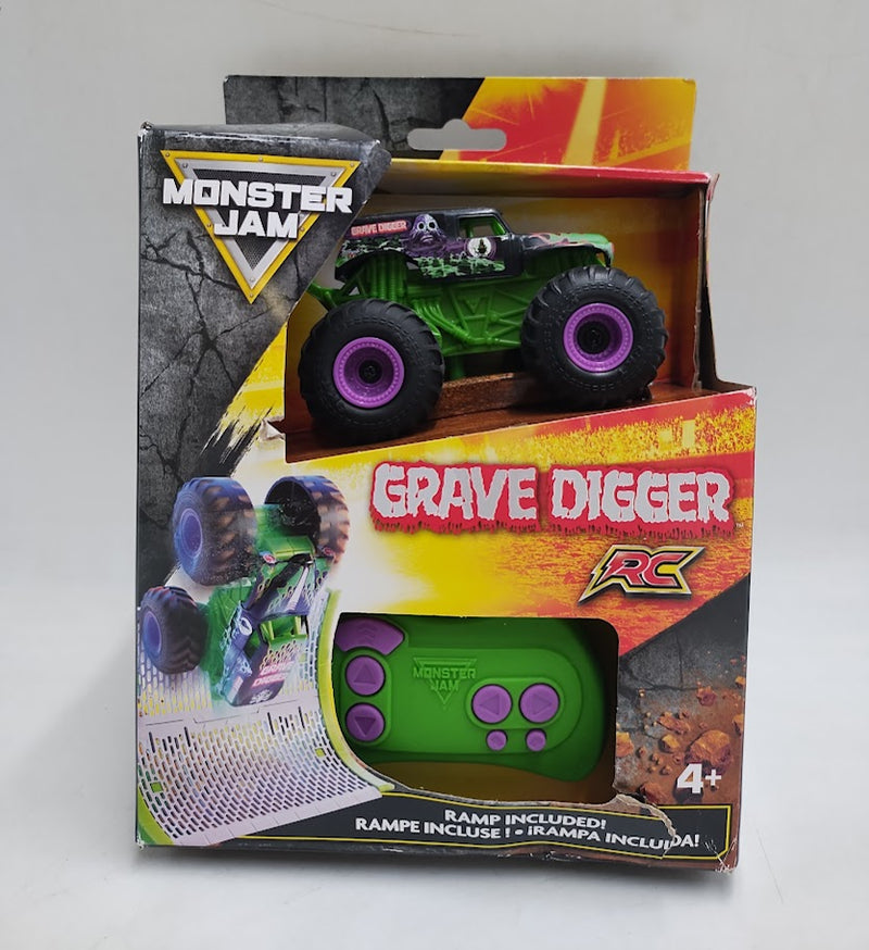 Monster Jam Grave Digger RC Monster Truck 1:64 Scale SEE DETAILS