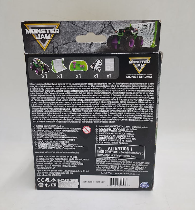 Monster Jam Grave Digger RC Monster Truck 1:64 Scale SEE DETAILS