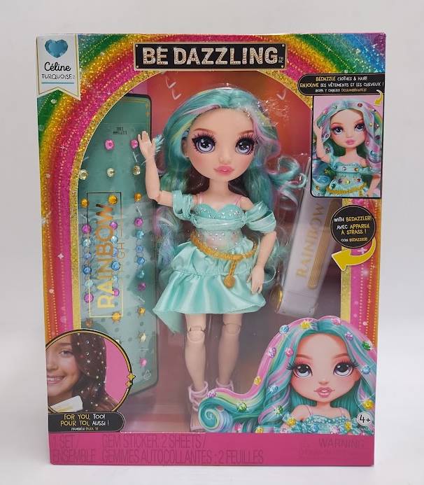 Rainbow High Be Dazzling Fashion Doll - Celine Turquoise (Teal) SEE DETAILS