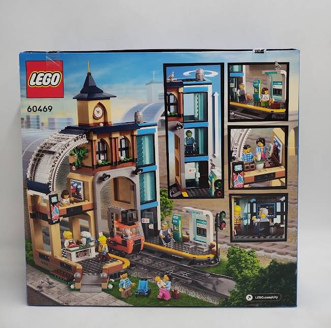 LEGO City Central Train Station Building Toy 60469 SEE DETAILS