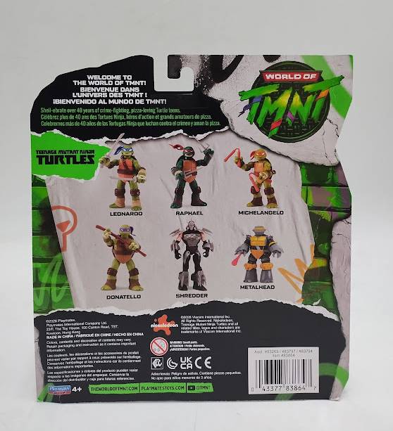 Teenage Mutant Ninja Turtles World of TMNT Donatello Action Figure SEE DETAILS