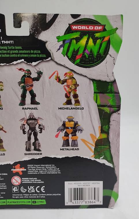 Teenage Mutant Ninja Turtles World of TMNT Donatello Action Figure SEE DETAILS
