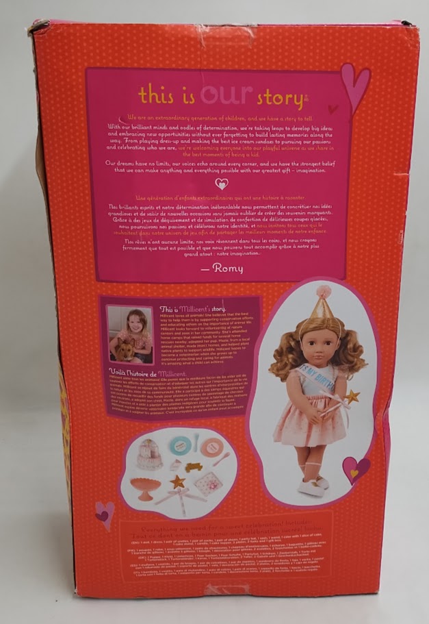 Our Generation Romy 18" Birthday Party Doll & Accessories Set SEE DETAILS