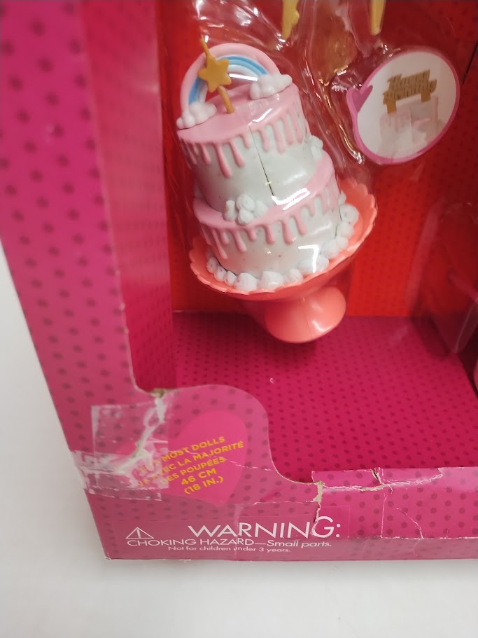 Our Generation Romy 18" Birthday Party Doll & Accessories Set SEE DETAILS