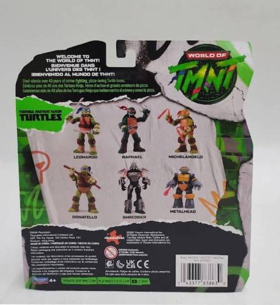 Teenage Mutant Ninja Turtles World of TMNT Leonardo Action Figure SEE DETAILS