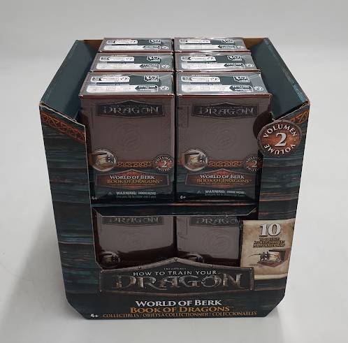 LOT OF 12!! How to Train Your Dragon Mini Collectible Dragon - WHOLE DISPLAY (LOCAL PICKUP ONLY)