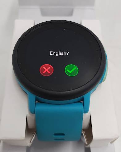 Garmin Bounce 2 Kids' Smartwatch - Turquoise **PRE OWNED**
