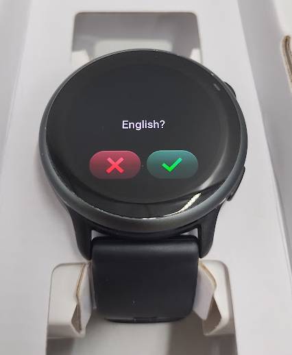 Garmin Vivoactive 6 Smartwatch Slate with Black Band **PRE OWNED**