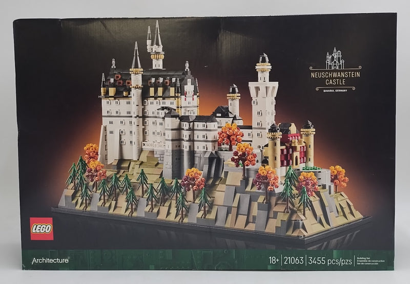 LEGO Architecture Neuschwanstein Castle 21063 *SEE DETAILS* (LOCAL PICKUP ONLY)