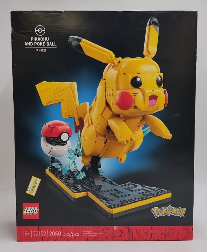 LEGO Pokemon Pikachu and Poke Ball 72152 SEE DETAILS