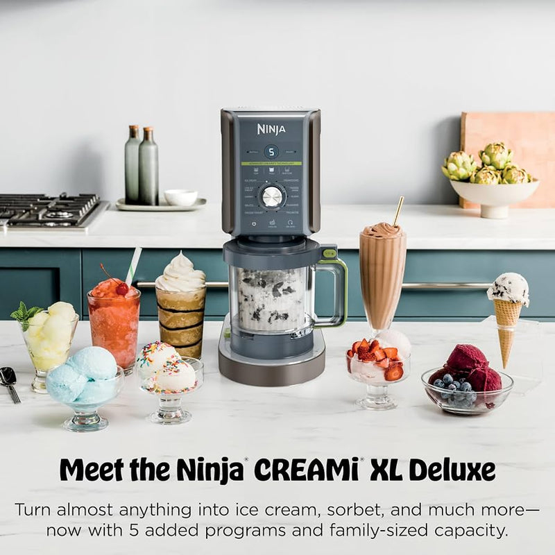 Ninja CREAMi XL Deluxe 11-in-1 Ice Cream and Frozen Treat Maker Denim (LOCAL PICKUP ONLY)