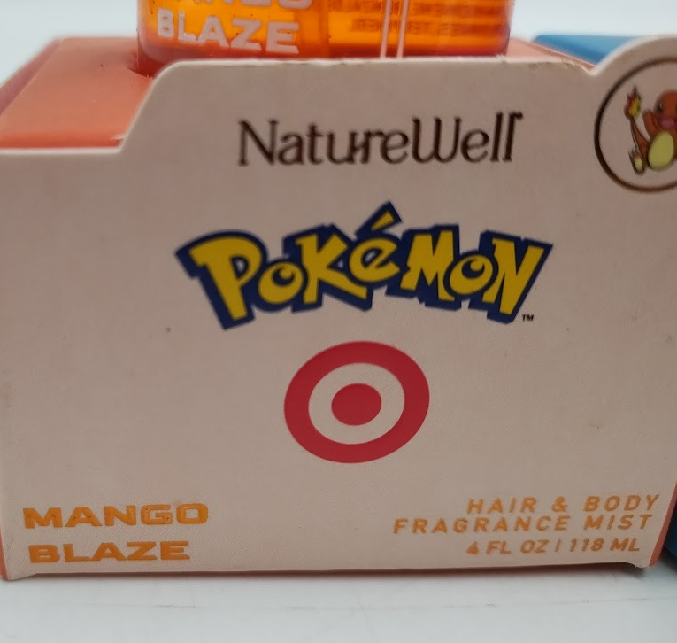 LOT OF 3 NatureWell Fragrance PINEAPPLE MANGO BLAZE SPLASH BERRY Pokemon xTarget