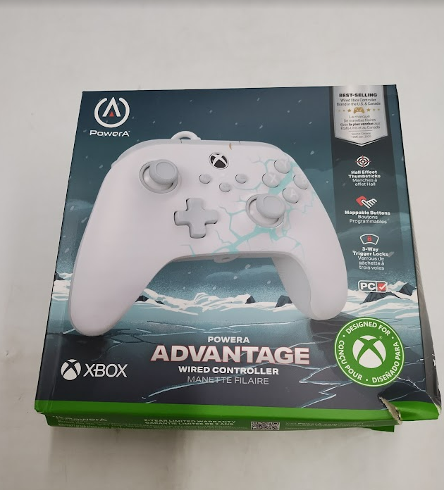PowerA Advantage Wired Controller for Xbox Series X|S - Arctic Ice SEE DETAILS