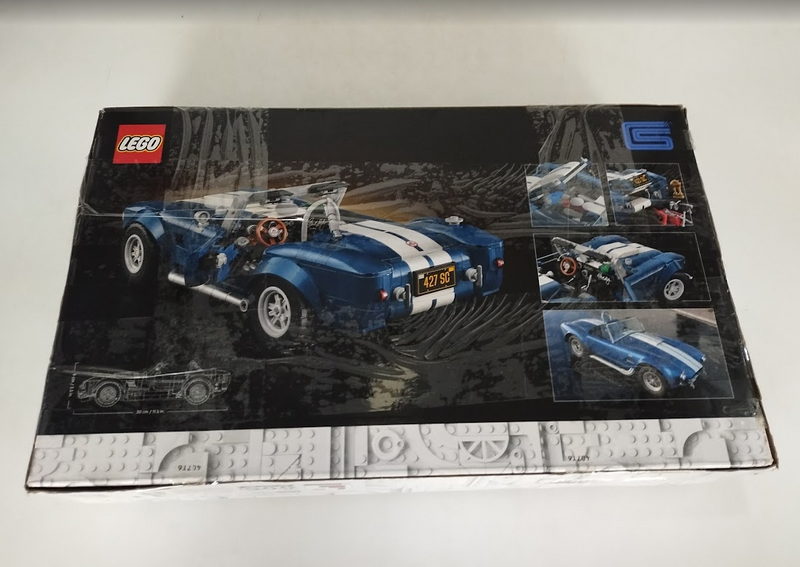 LEGO Icons Shelby Cobra 427 S/C Car Building Set 10357 SEE DETAILS