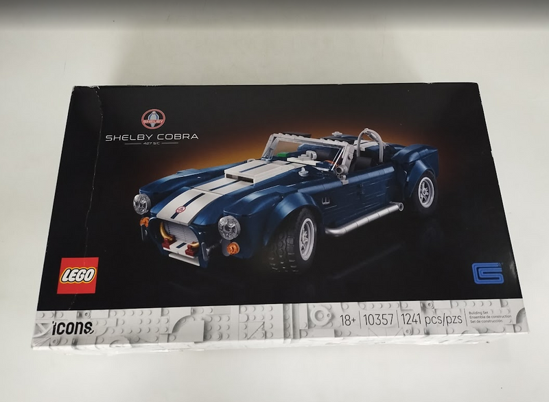 LEGO Icons Shelby Cobra 427 S/C Car Building Set 10357 SEE DETAILS