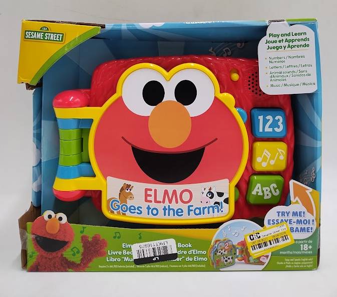 Sesame Street Elmo's Lots to Learn Book SEE DETAILS