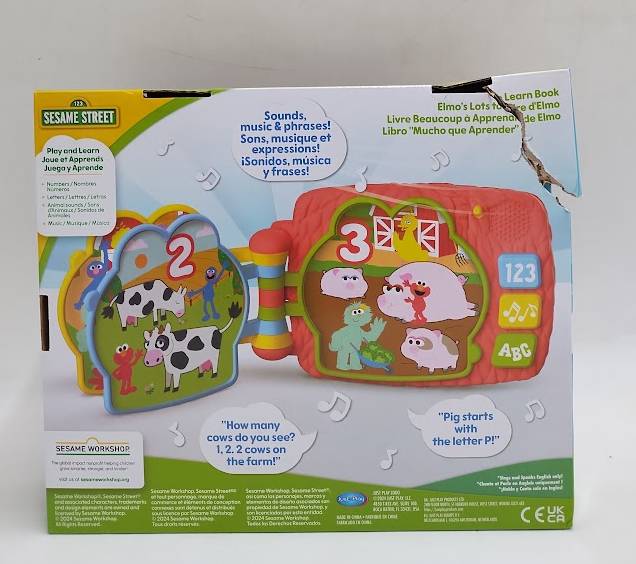 Sesame Street Elmo's Lots to Learn Book SEE DETAILS