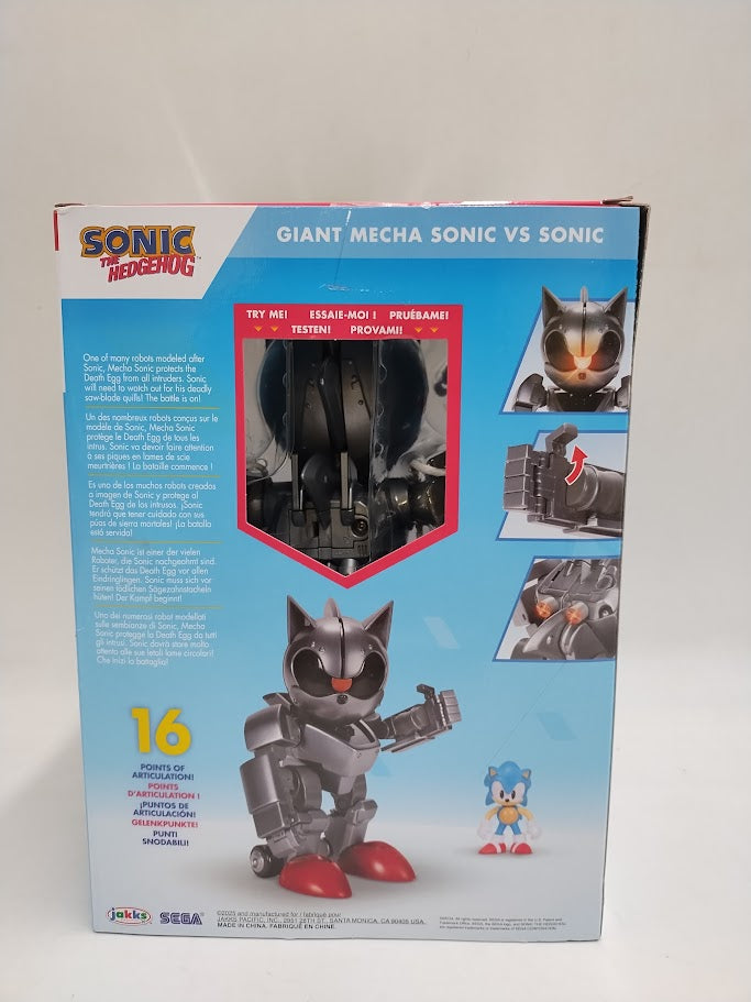 Sonic the Hedgehog Feature Giant Mecha Sonic vs Sonic Exclusive SEE DETAILS
