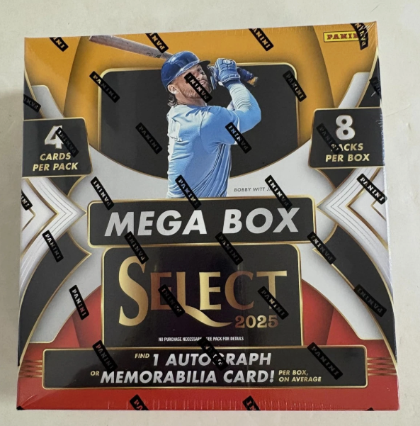 2025 Panini Select Baseball Mega Box