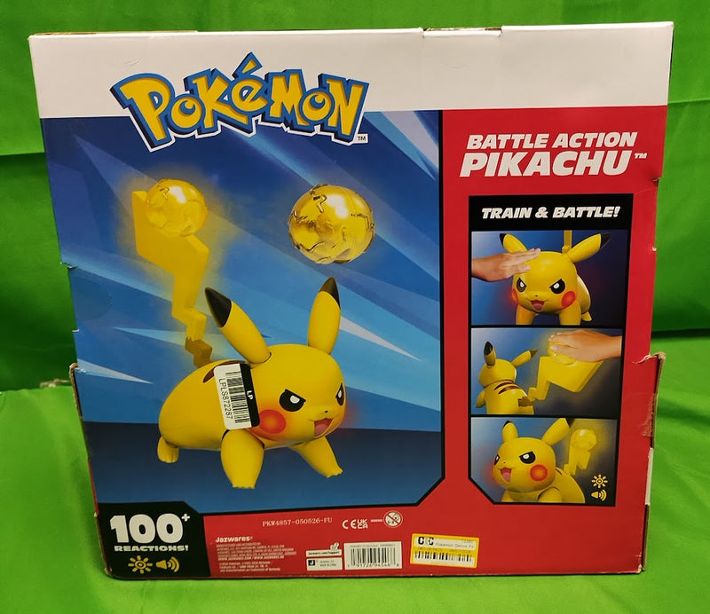 Pokemon Deluxe Feature Action Figure - Battle Action Pikachu SEE DETAILS