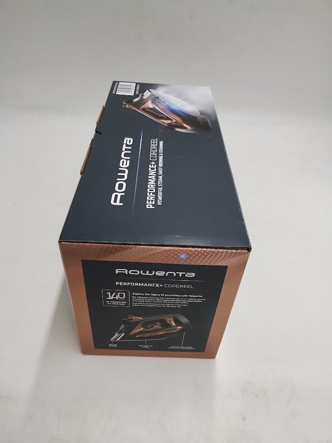 Rowenta Performance+ Cordreel Steam Iron, Powerful Steam & Retractable Cord