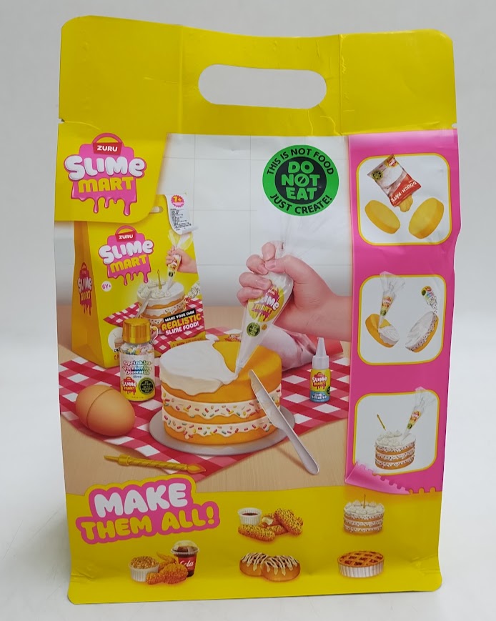Slime Mart Bag - Birthday Cake