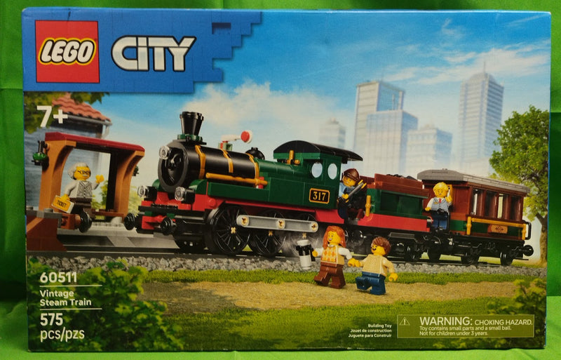 LEGO City Vintage Steam Train Building Toy 60511 SEE DETAILS