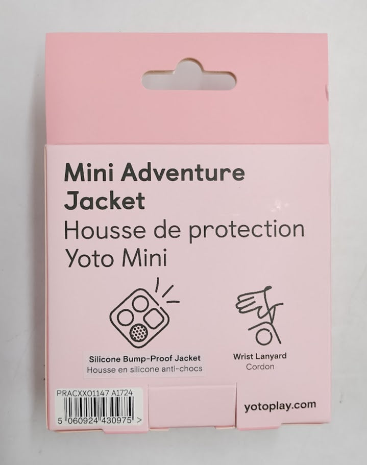 Yoto Mini Adventure Jacket Think Pink: Silicone Accessory for Learning System