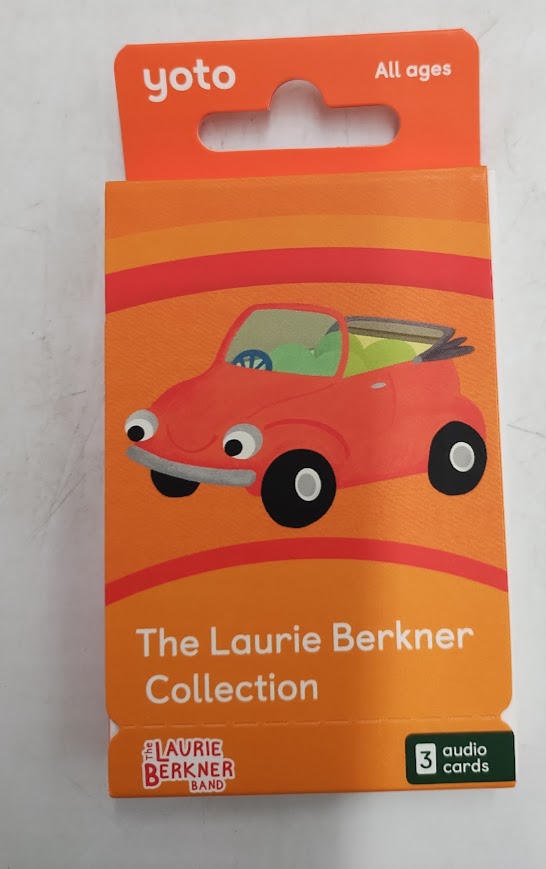 Yoto The Laurie Berkner Audio Card Collection (3 Card Pack) *ADD 3 TO YOUR CART & 1 IS FREE!*