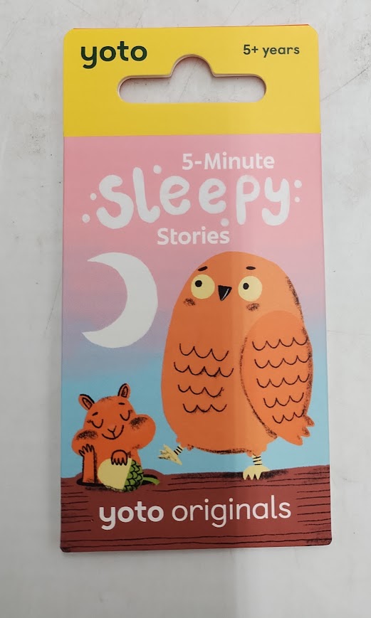 Yoto 5-Minute Sleepy Stories Audio Card *ADD 3 TO YOUR CART & 1 IS FREE!*