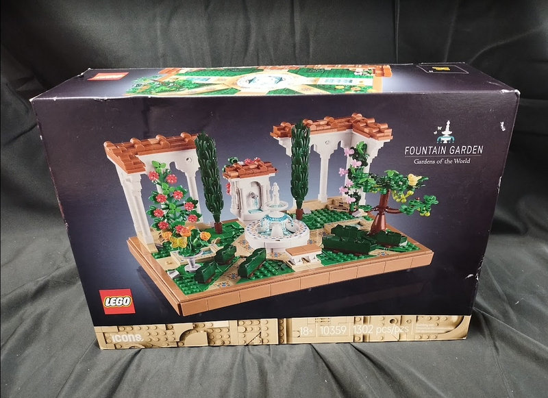 LEGO Icons Fountain Garden Building Set, DIY Kit for Adults 10359 SEE DETAILS