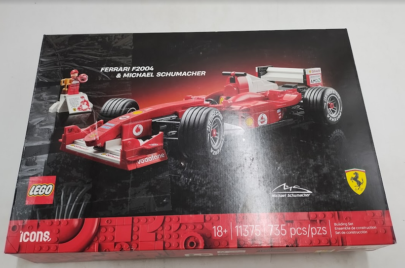 LEGO Icons Ferrari F2004 & Michael Schumacher 11375 SEE DETAILS