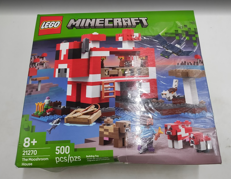 LEGO Minecraft The Mooshroom House 21270 SEE DETAILS