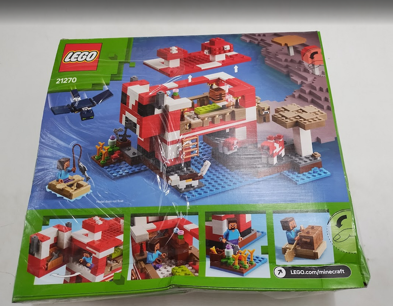 LEGO Minecraft The Mooshroom House 21270 SEE DETAILS