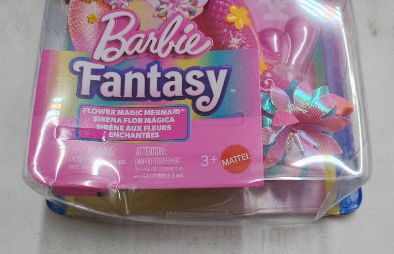 Barbie Flower Magic Mermaid Toy Doll with Surprise Blooming Flowers SEE DETAILS