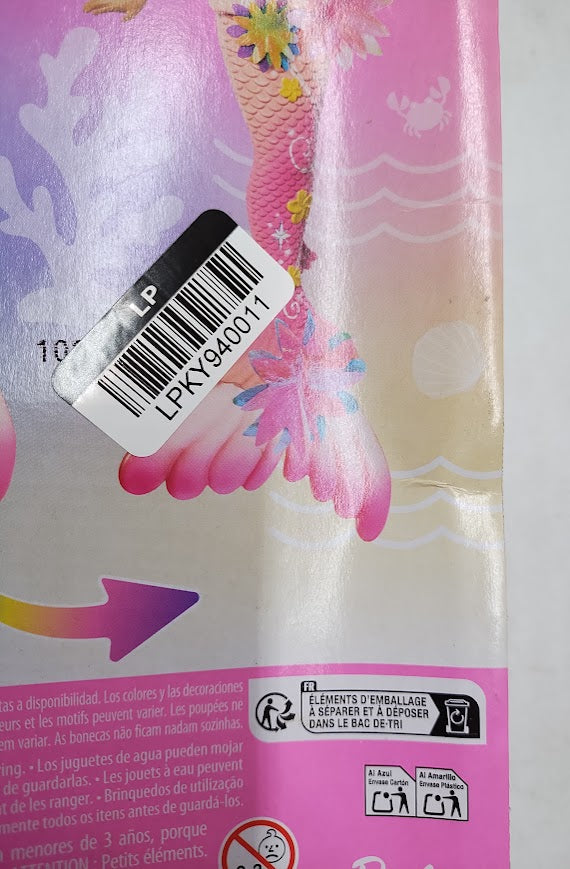 Barbie Flower Magic Mermaid Toy Doll with Surprise Blooming Flowers SEE DETAILS