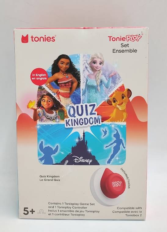 tonies Tonieplay Set Disney Quiz Kingdom Trivia Game **BRAND NEW, OPEN BOX**