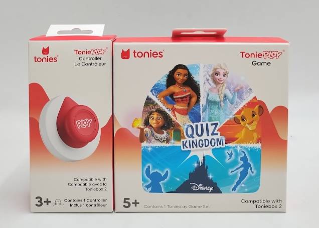 tonies Tonieplay Set Disney Quiz Kingdom Trivia Game **BRAND NEW, OPEN BOX**