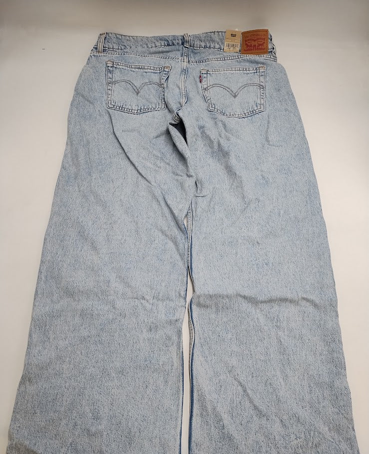 Levi's Women's Low-Rise Superlow Loose Jeans - Abraided Art 32