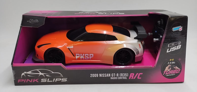 Jada Pink Slips RC 2009 Nissan Skyline GTR R35 - 1:16 Scale