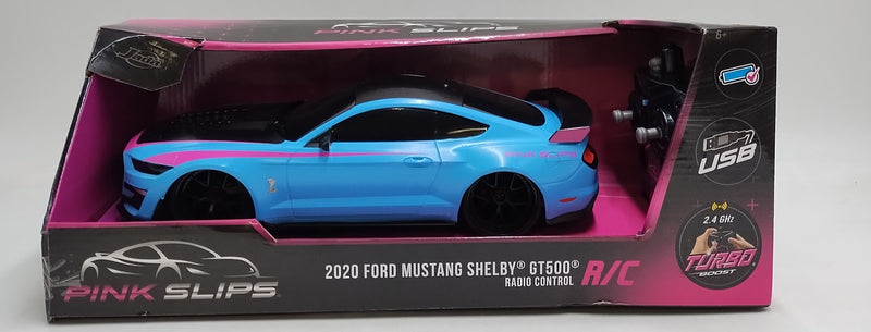 Jada RC Pink Slips 2020 Ford Mustang Shelby GT500 - 1:16 Scale SEE DETAILS