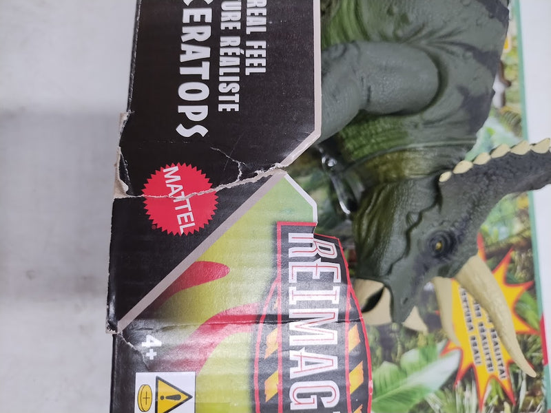 Jurassic World Reimagined Triceratops Roaring Dinosaur Figure SEE DETAILS