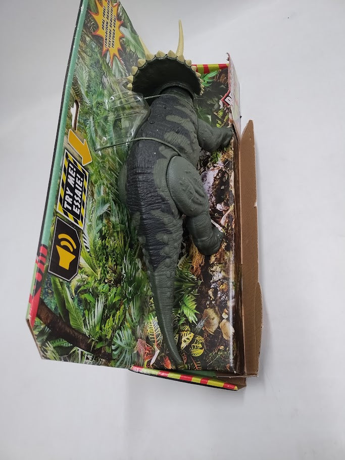 Jurassic World Reimagined Triceratops Roaring Dinosaur Figure SEE DETAILS